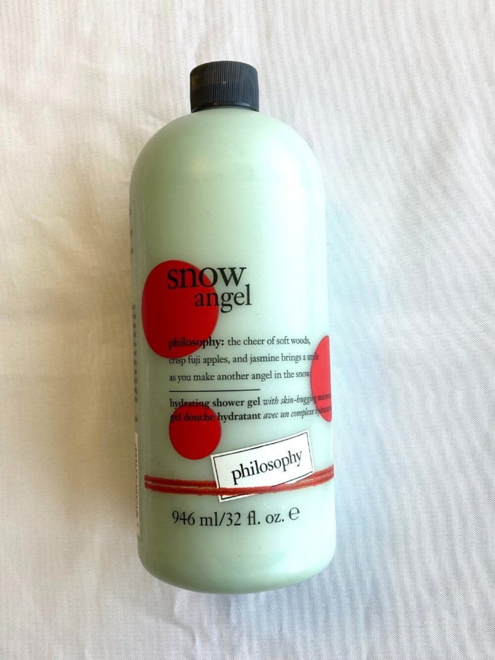 Philosophy Snow Angel Shower Gel, Bubble Bath, Shampoo 32 oz NEW SEALED